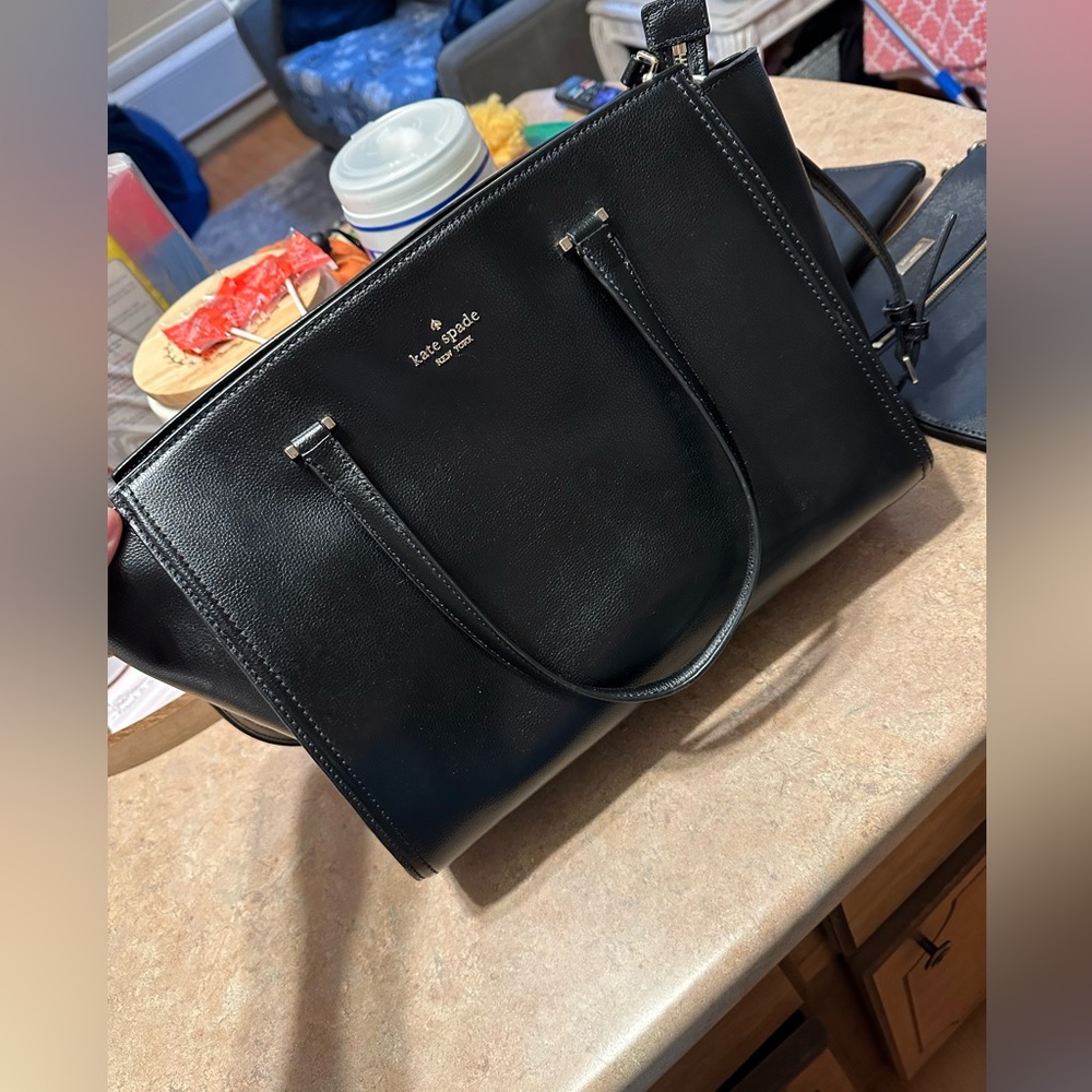 Kate Spade Black Leather Bundle!! All great condition!
